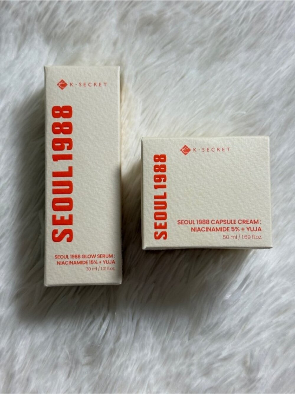 KSECRET Serum & Capsule Cream Niacinamide + Yuja Duo